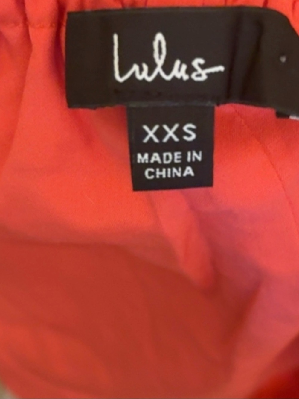 Square Neck Red Orange Puff Sleeve Mini Dress - Picture 11 of 16